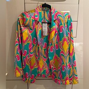 Colorful Lightweight Blazer NWT
